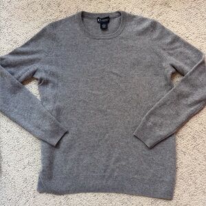 100% Cashmere  - C by Bloomingdale’s Crew Neck Sweater Sz Med